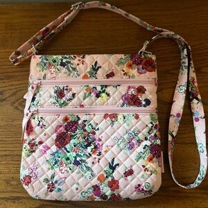 Vera Bradley Pink Floral Crossbody Bag